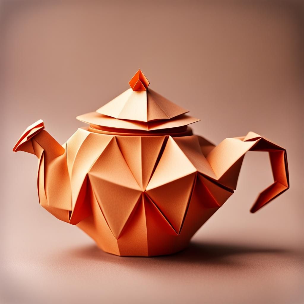 ORIGAMI TEAPOT