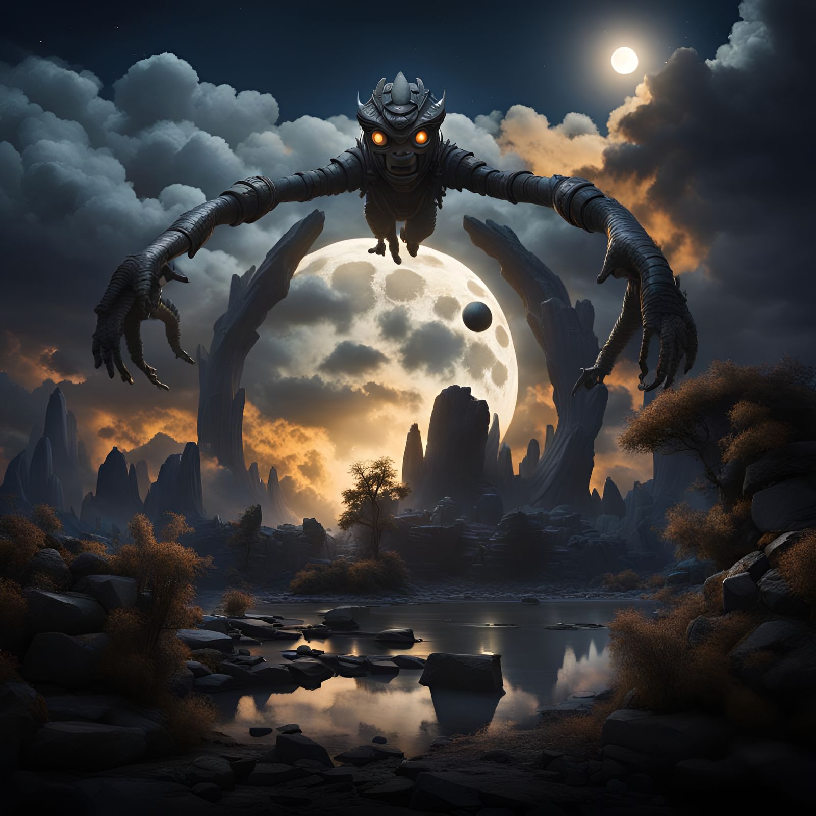 Moonlit Creatures in High Resolution