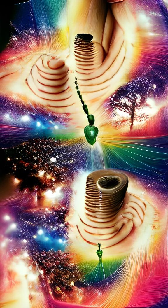 Life as Vibration: An AI Generated Concept