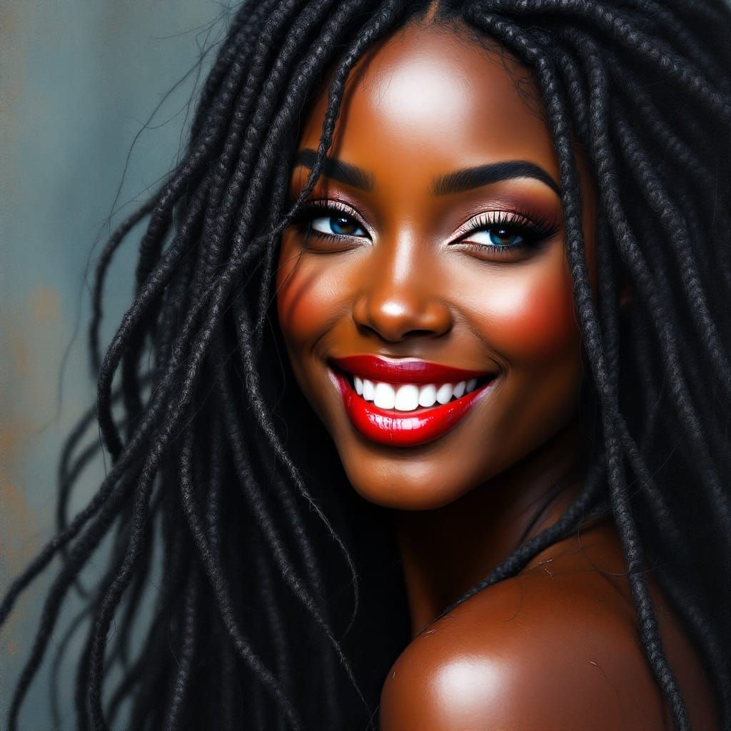 Kelly Rowland as African Goddess in Vogue Style