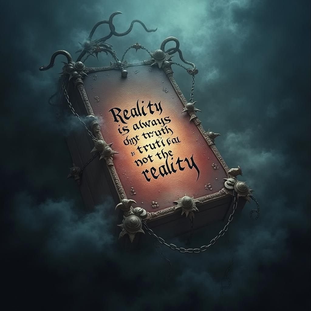 Mysterious Tome: Questioning Reality in Dark Fantasy