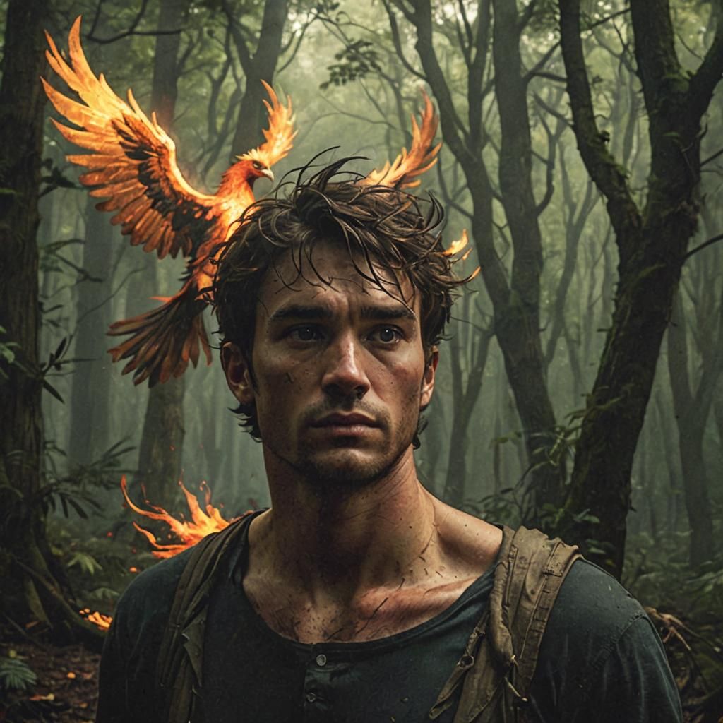 Max and the Phoenix in Dark Forest
