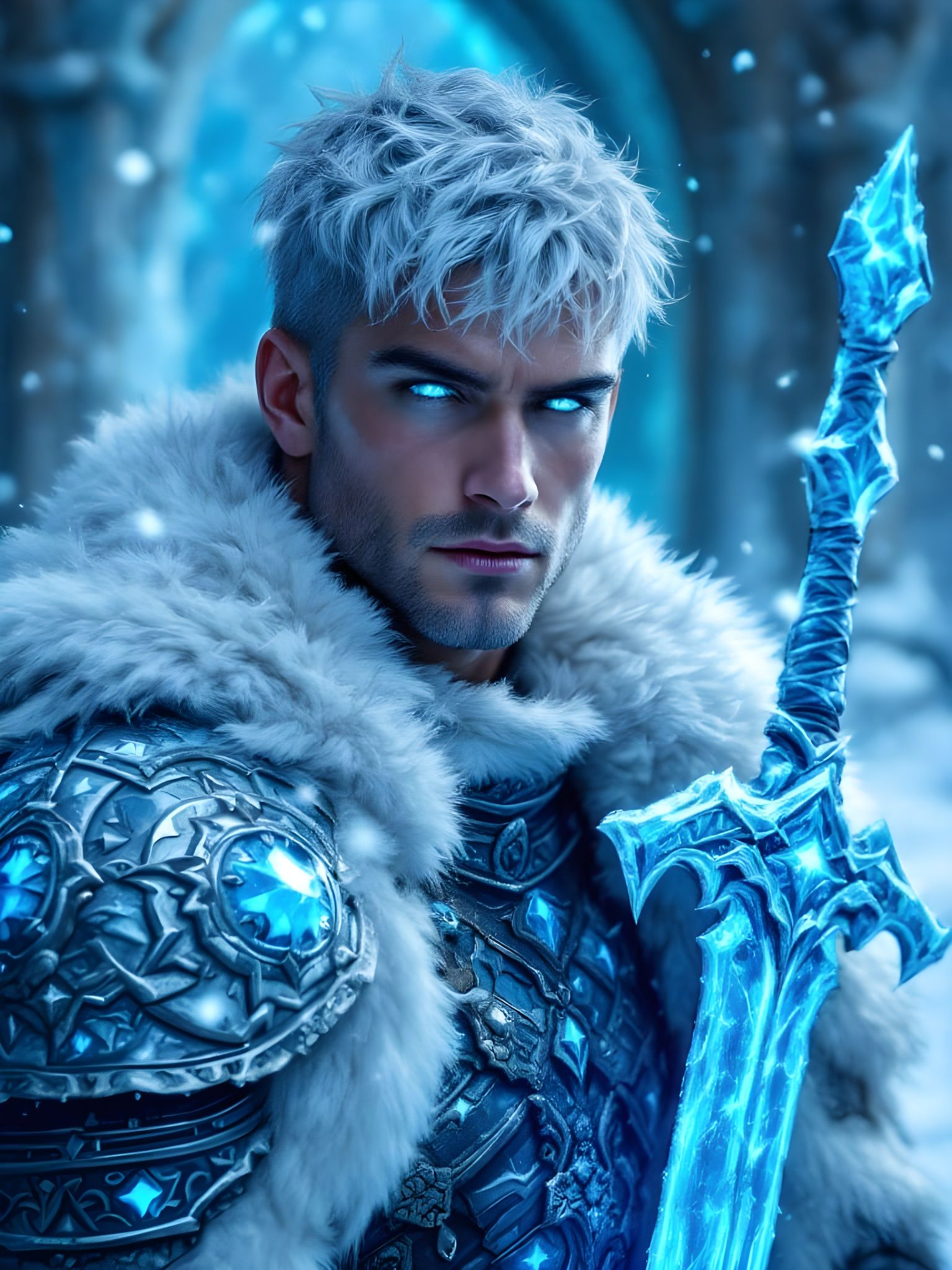 Kael Frostbane - The Eternal Sentinel