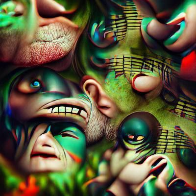 AI Generated Landscape From Empty Prompt