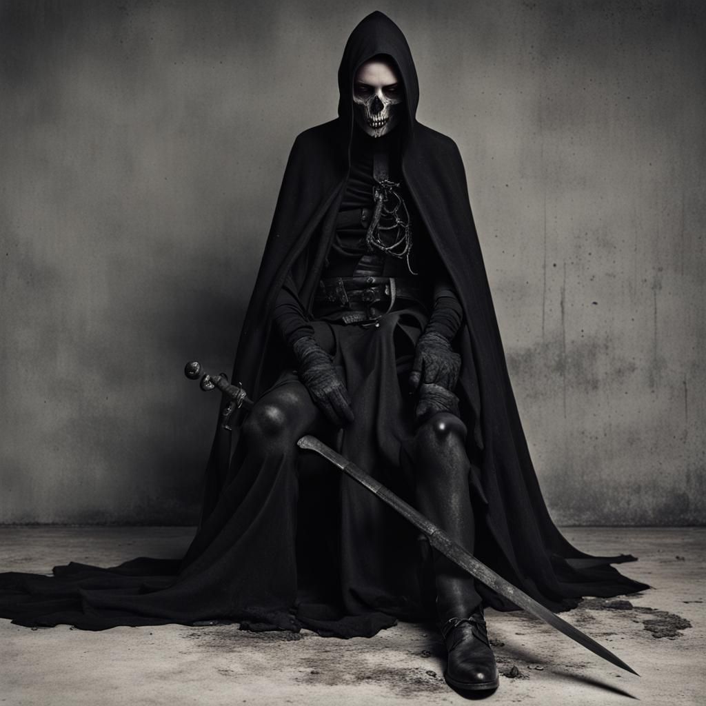 Grimdark Photorealistic Scene