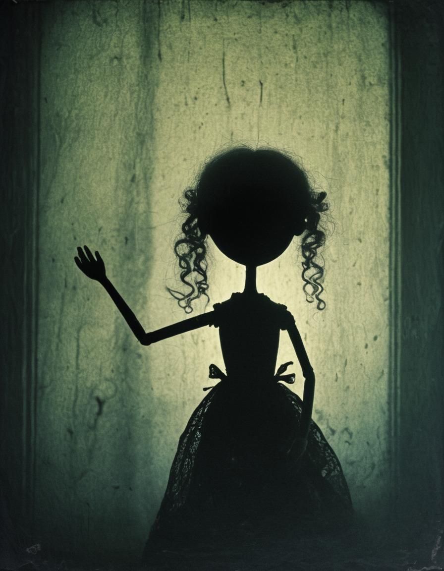 Shadow play doll