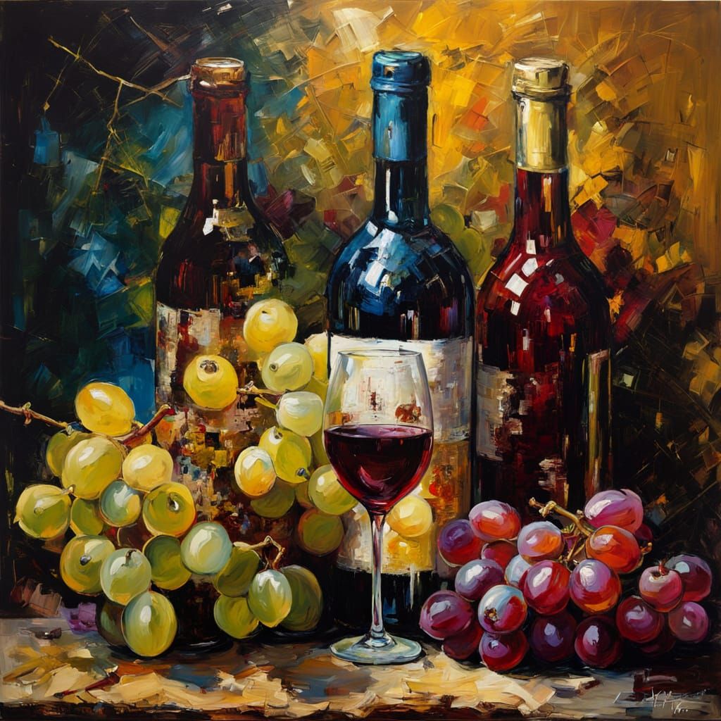 Wine is bottled poetry