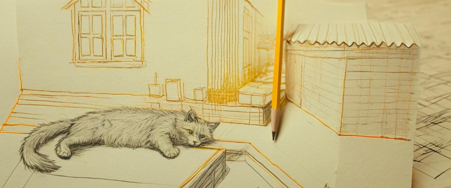 Pencil Sketch Still Life in Expressive Realism