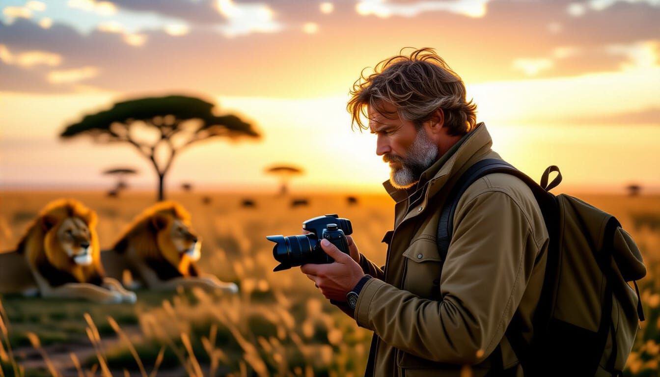 He’s reviewing photos. They’re reviewing the menu.