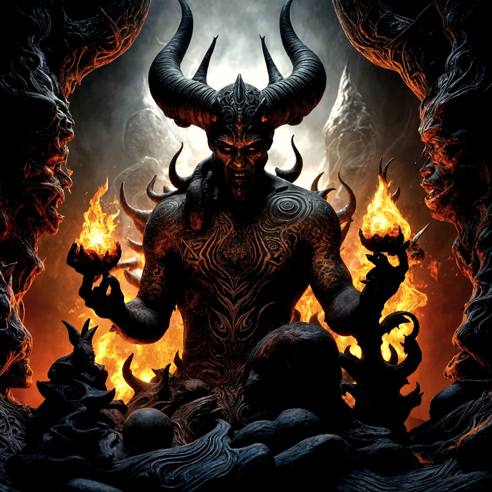 Demonic Goods: An AI-Generated Surreal Offering