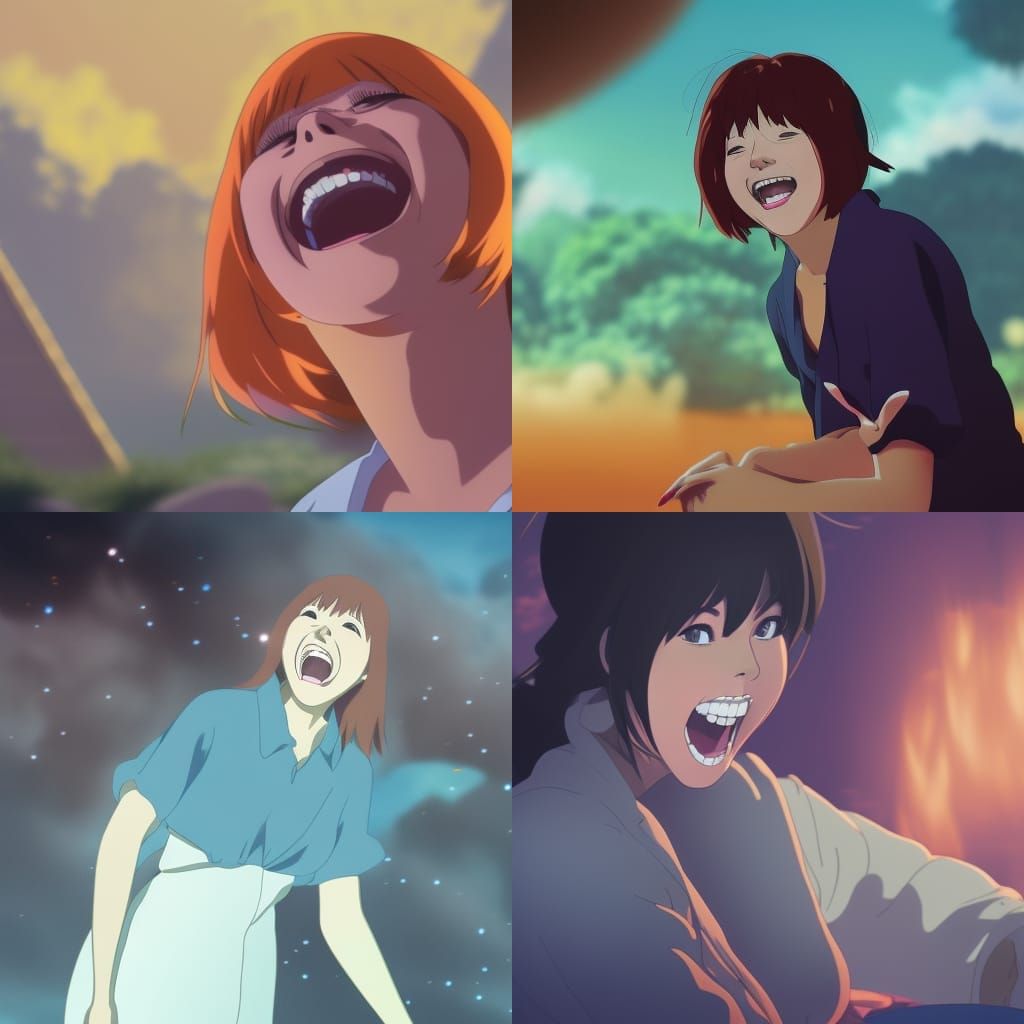 Cilla Black Laughing in Hell: Studio Ghibli Anime