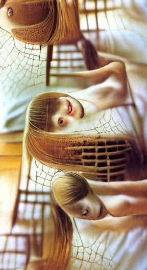 Ethereal Girl Portrait in Soft Focus