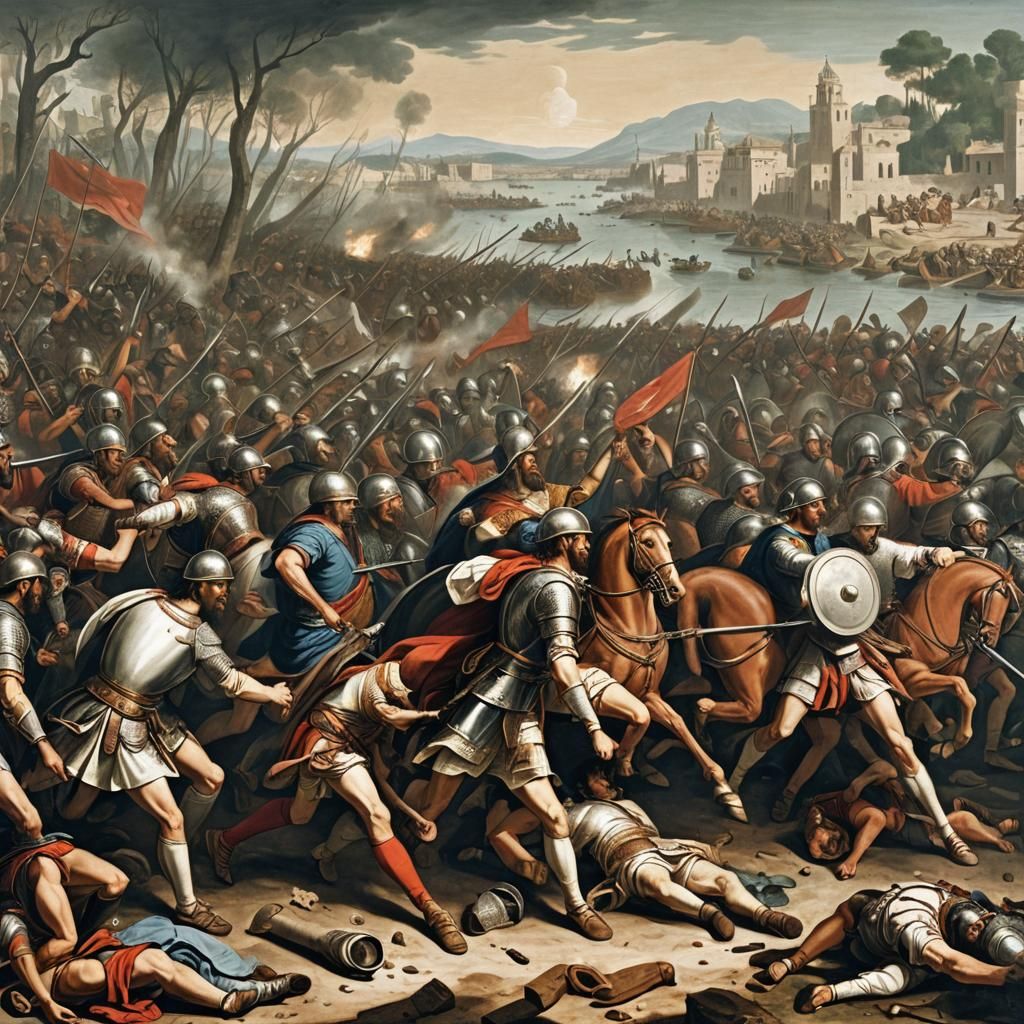 The Battle of Marathon: A Historical Depiction