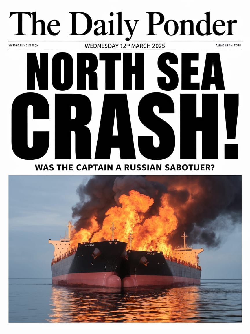 The Daily Ponder: North Sea Crash