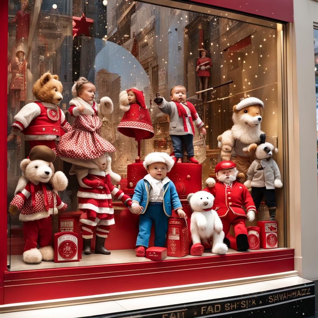 FAO Schwarz Toy Shop Window Display