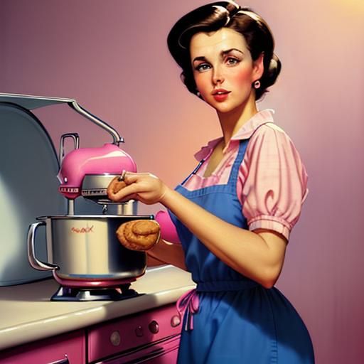 Retro gal