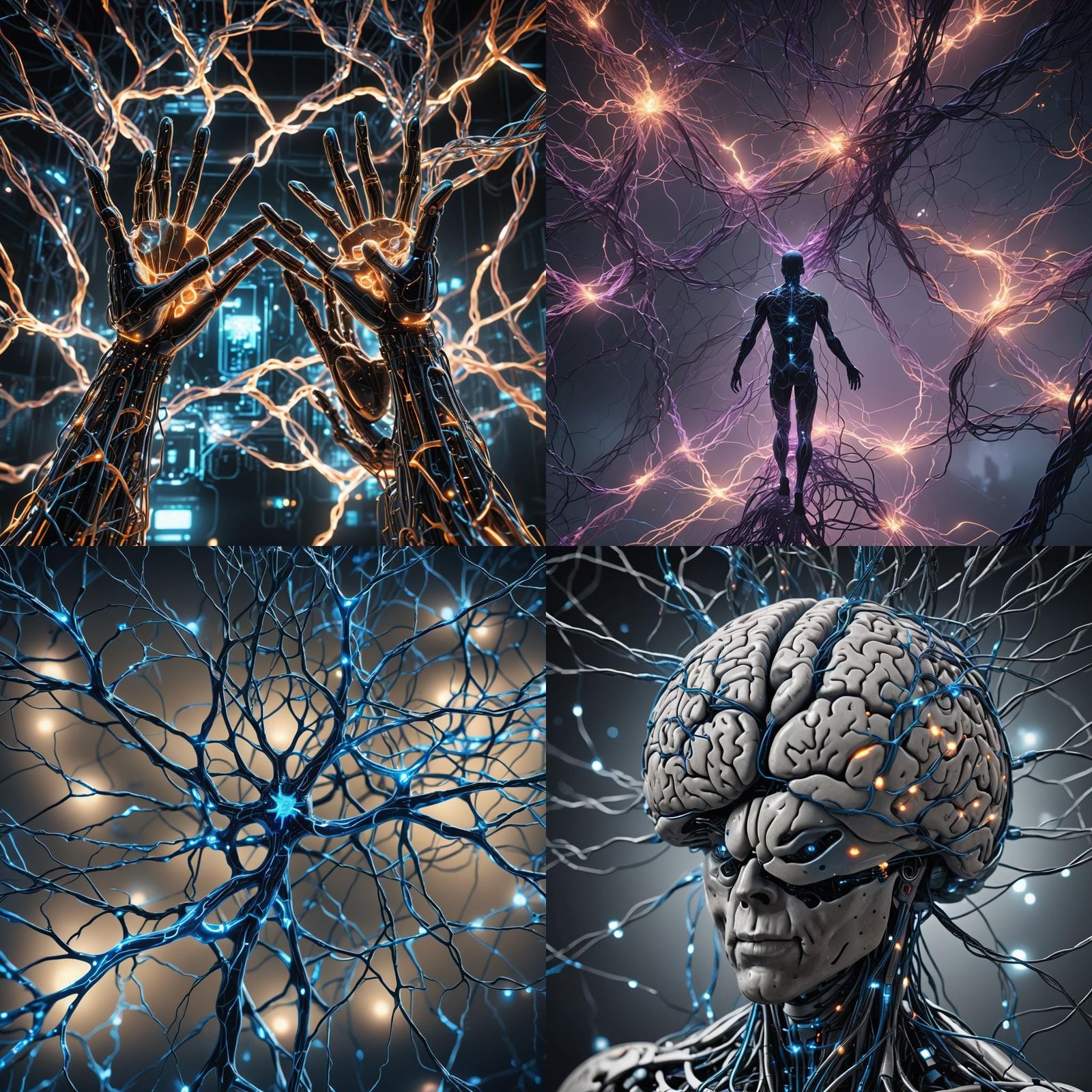 AI Spirits: Interconnected Human/AI Neural Networks