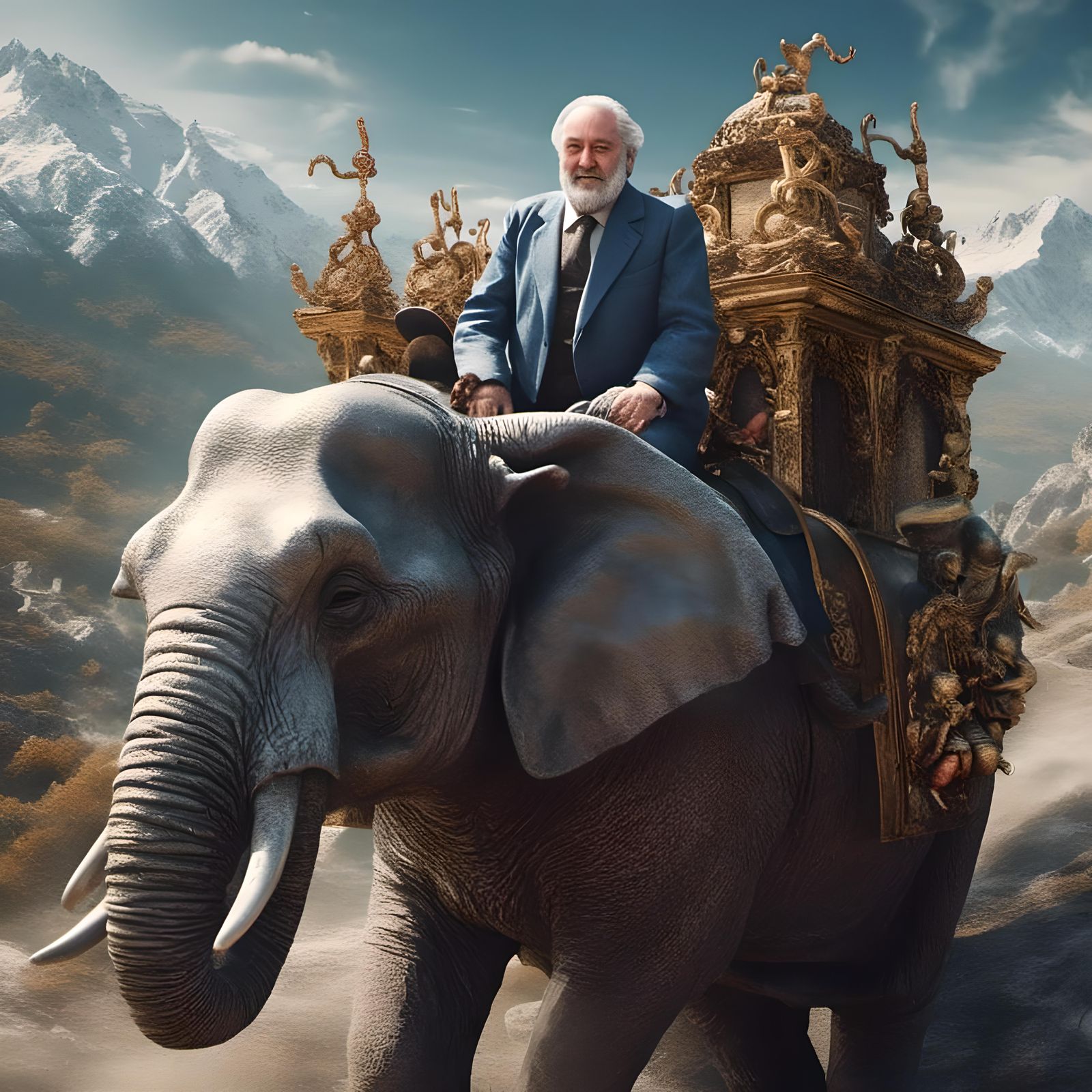 Hannibal Lecter as Salvador Dali Dreamscape