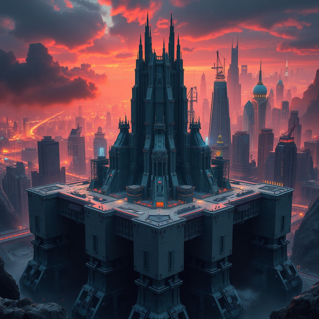 Majestic Metropolis Foundation Concept Art