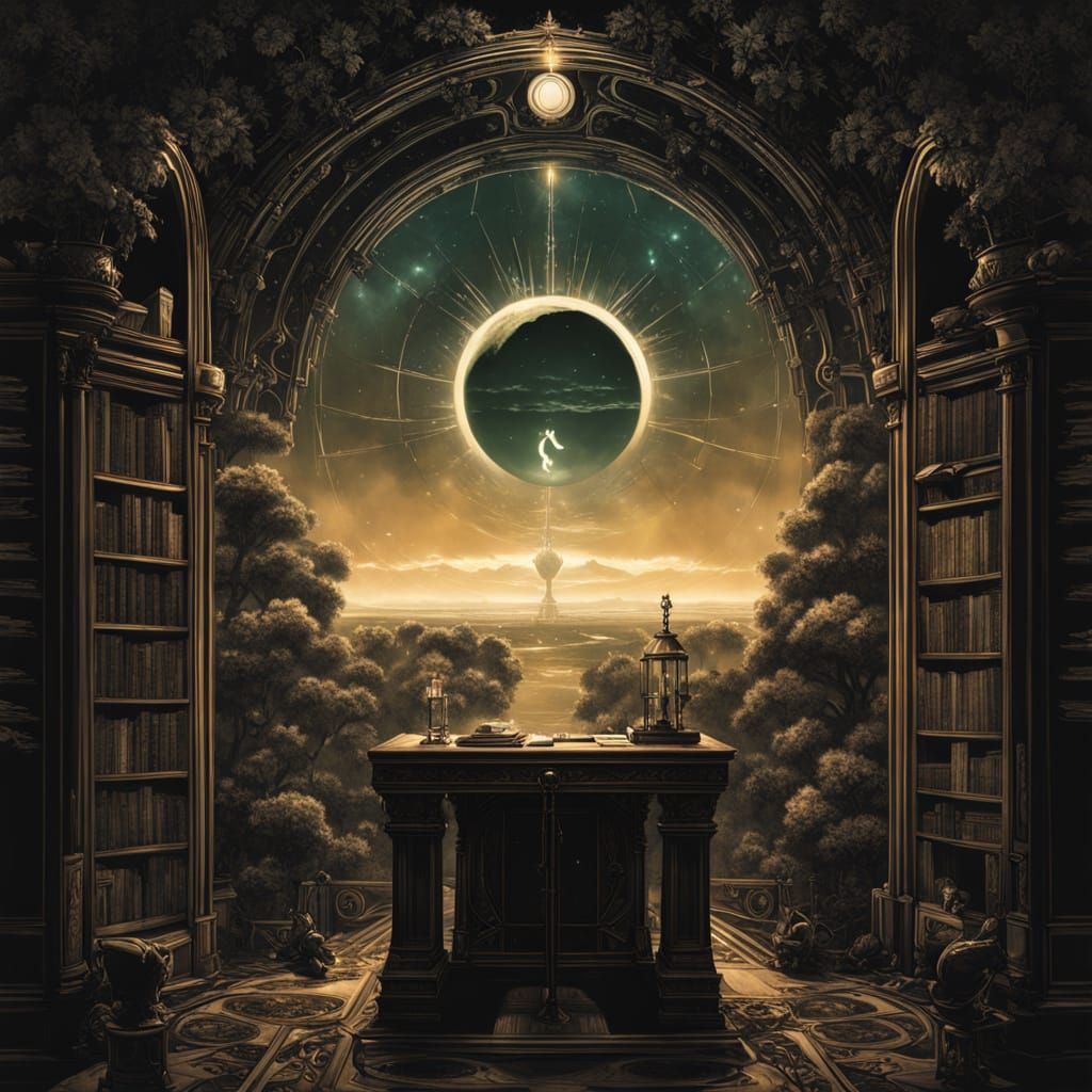 Impossible Geometry: Alchemical Doors in Aetherpunk Landscap...