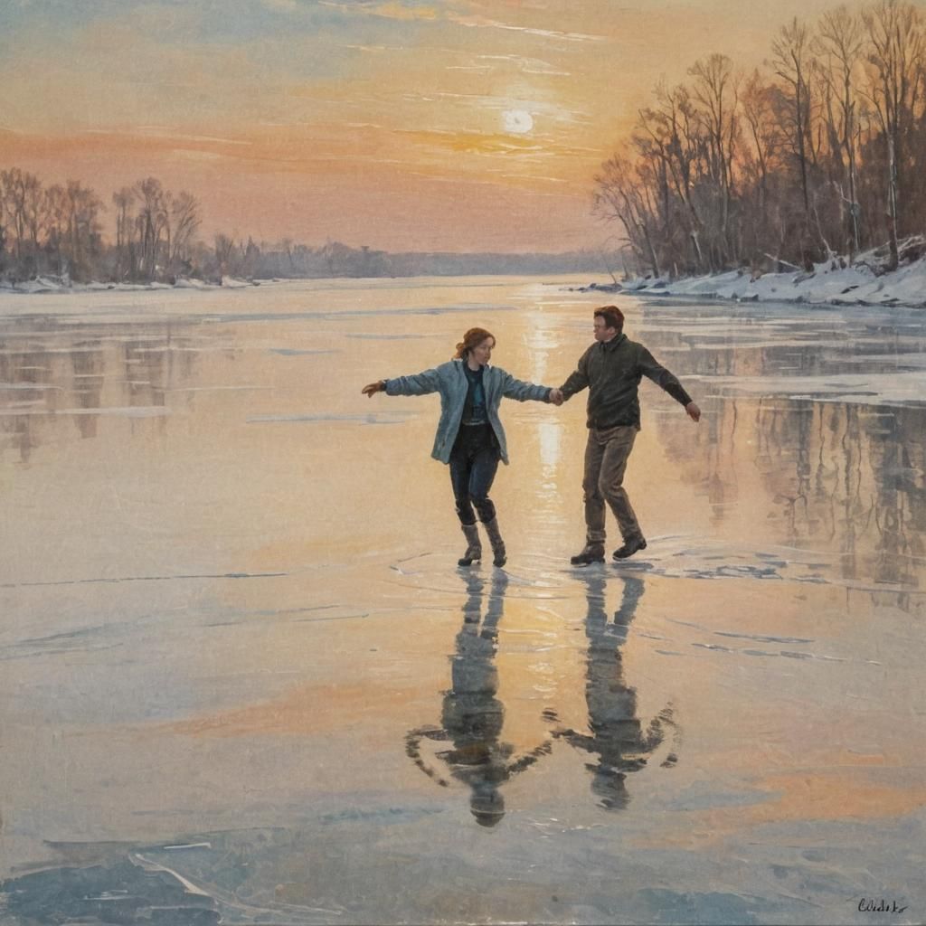 Impressionist Ice Dance with Michael Myers Couple