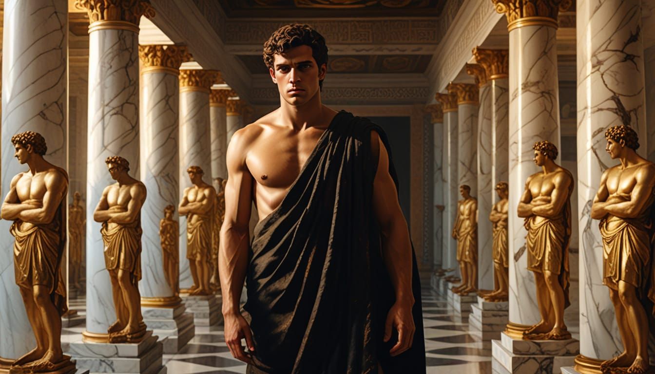 Classical Greek Mythology Art: Distorted Reflections in Marb...