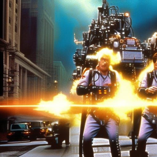 Ghostbusters: Epic Cinematic Digital Matte Painting