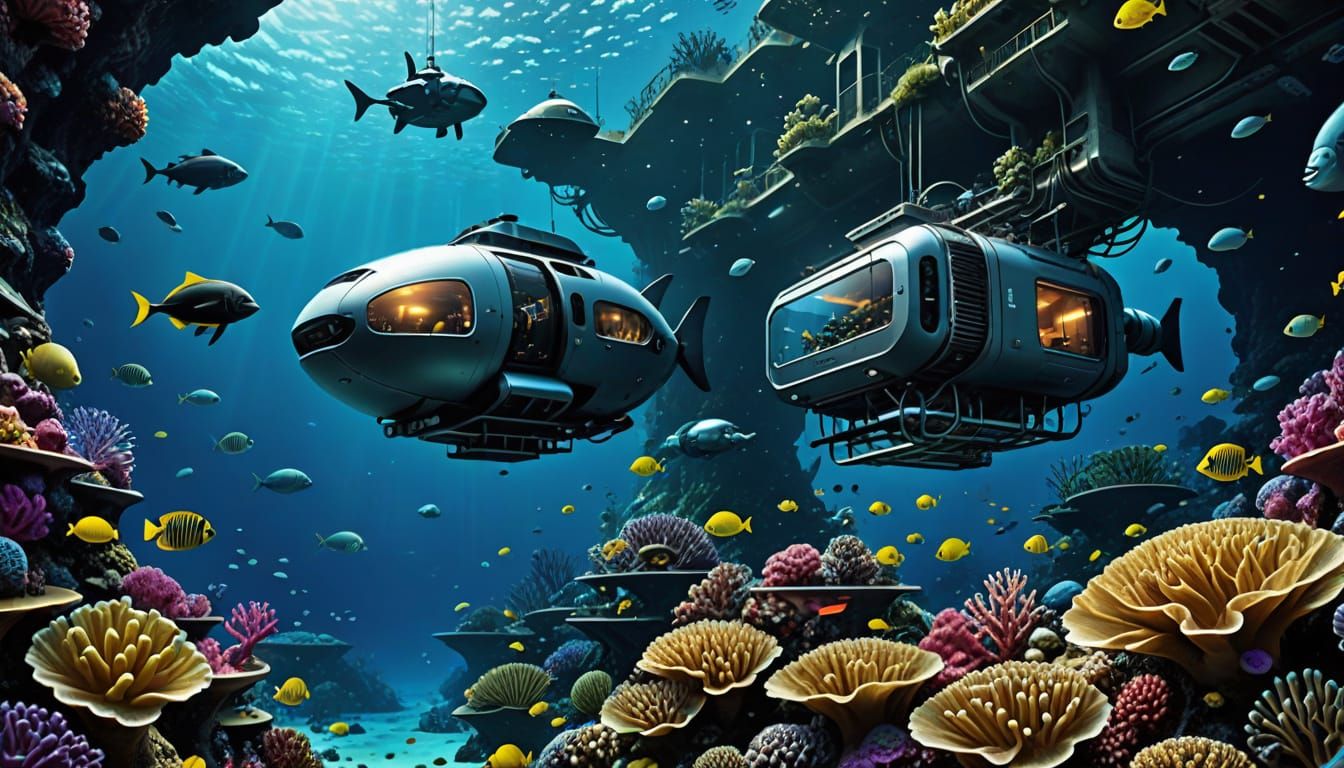 Underwater City: A Futuristic Deep-Sea Civilization
