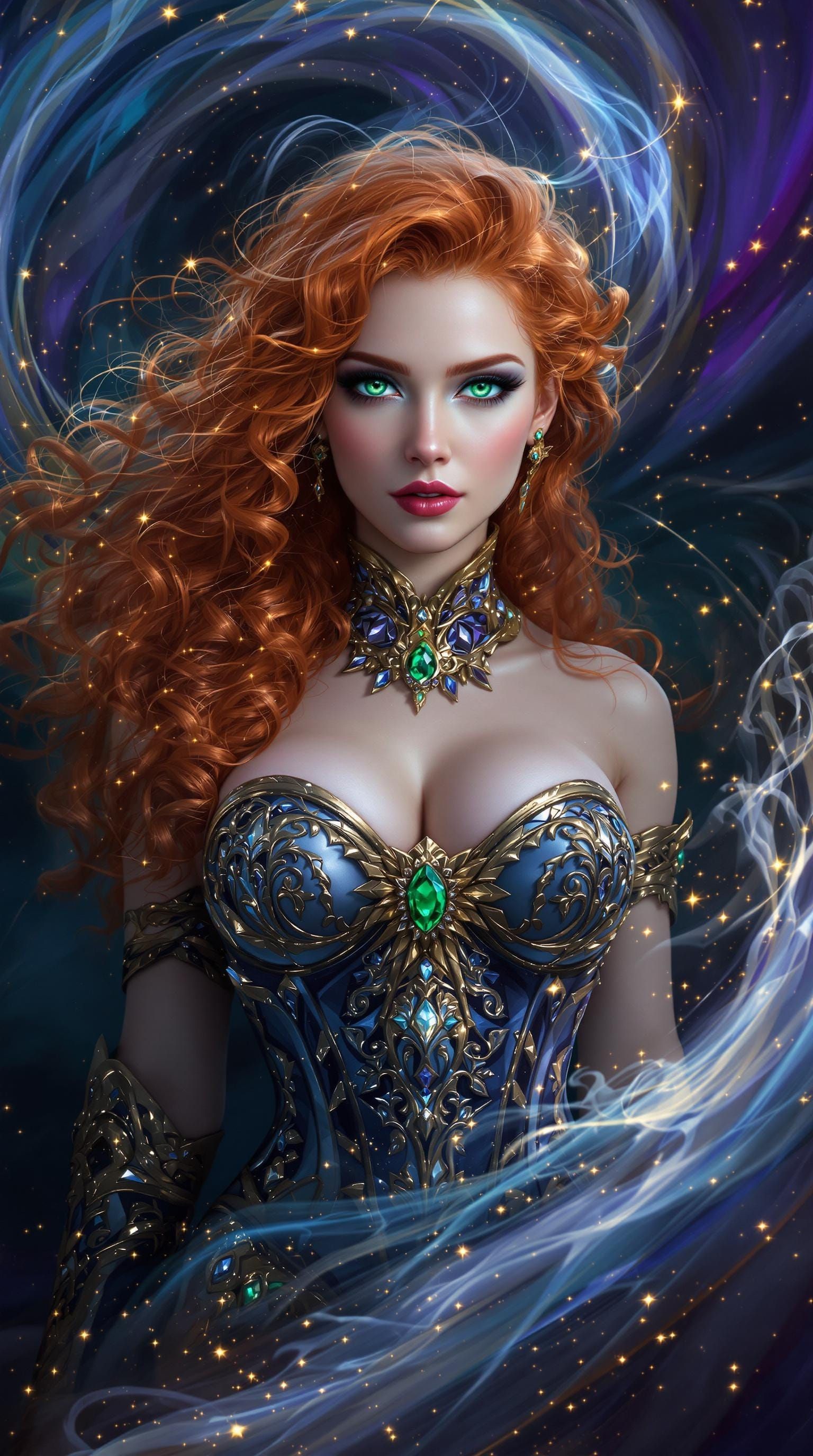 Goddess of Radiance in Hyperrealistic Style