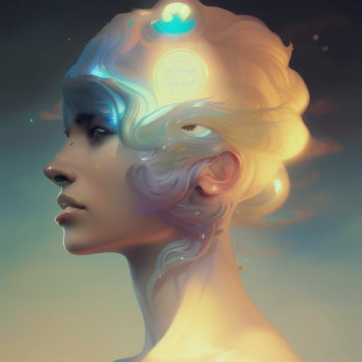 Zodiac Portrait: Pisces Woman and Aries Man