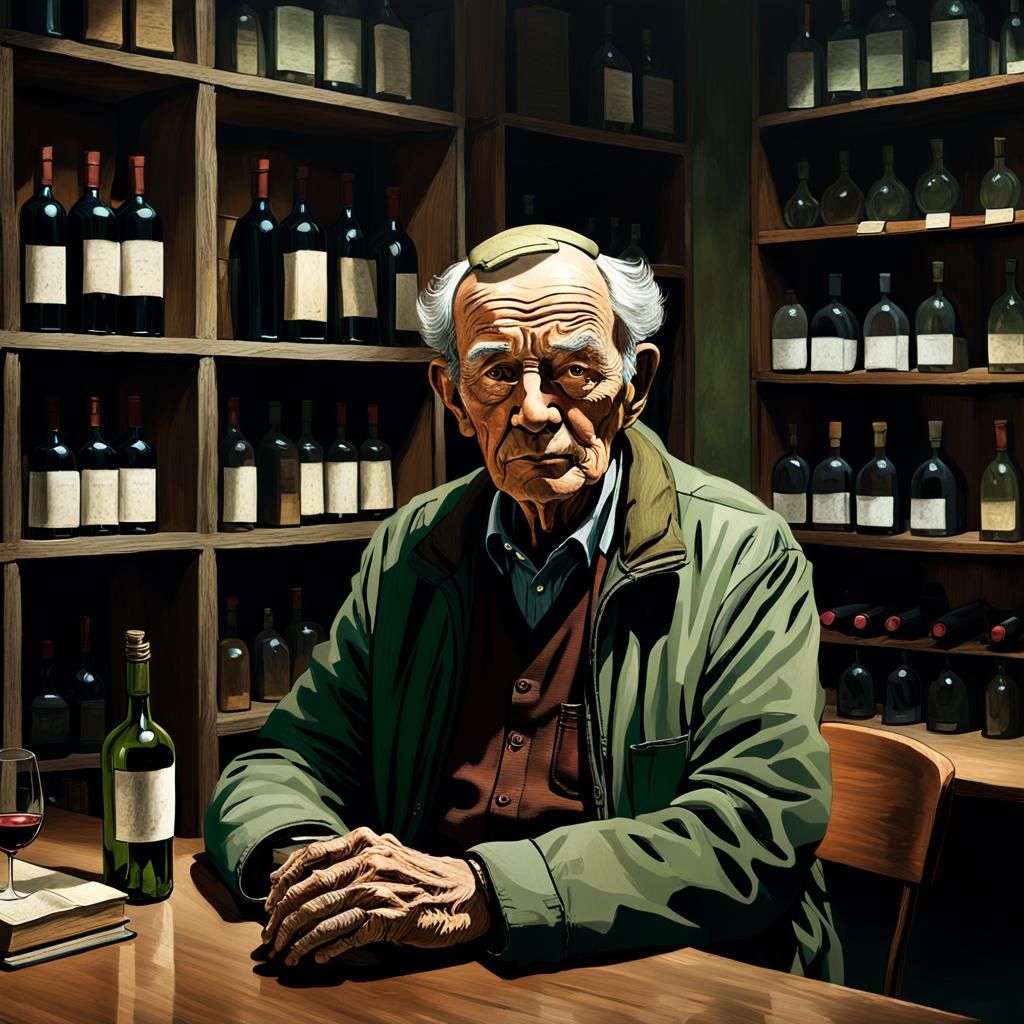 Contemplative Realism Portrait in Moody Lighting