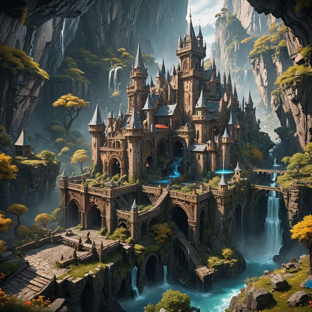 Inoxtag: Detailed Matte Painting in Deep Color