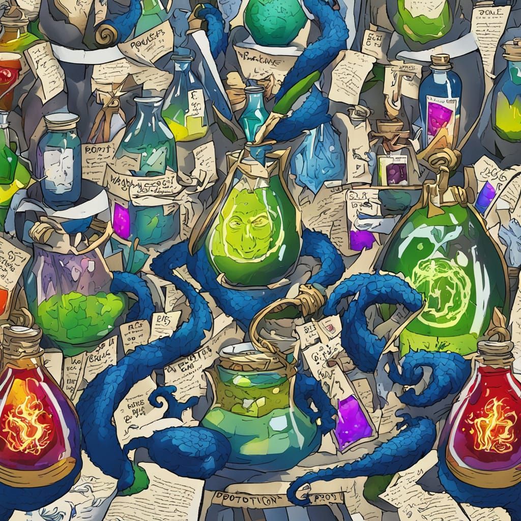 Magical Dragon Power Potion