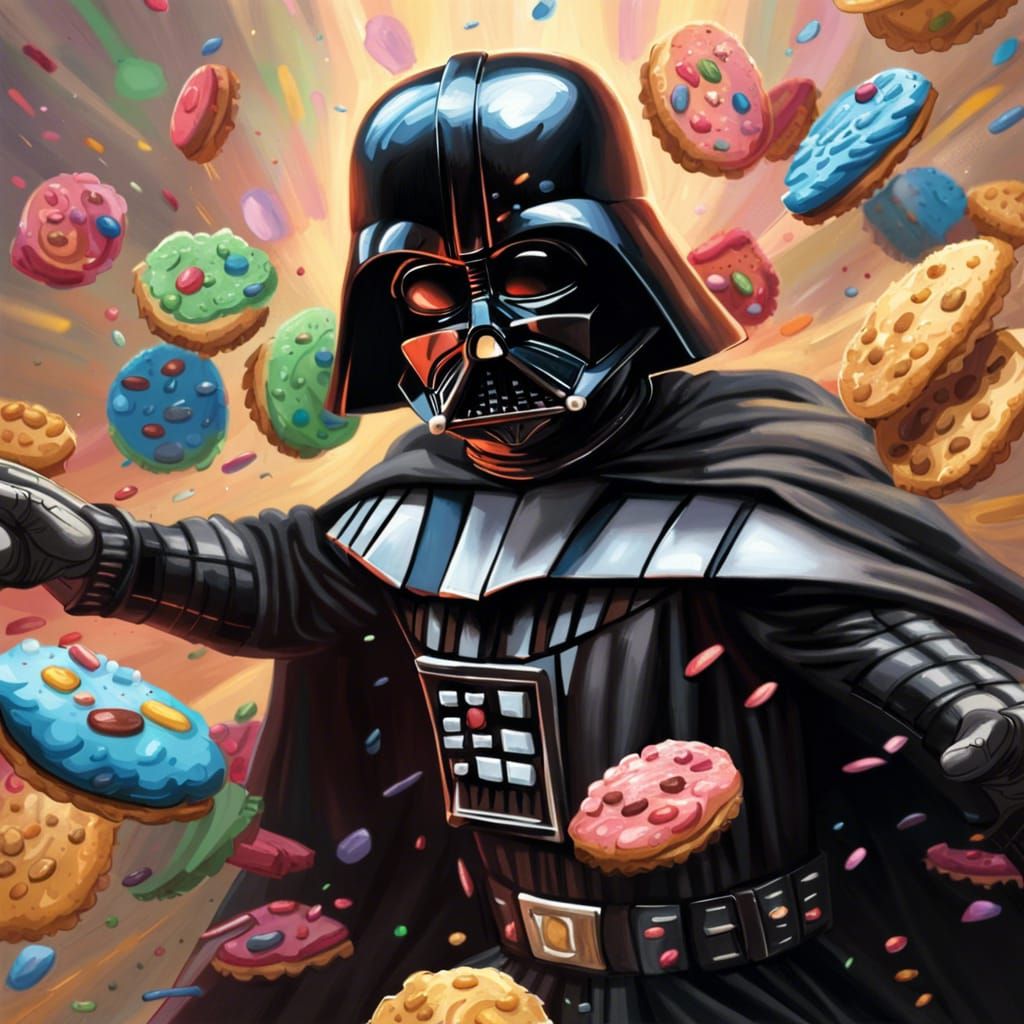 Darth Vader and the Cookie Girl Scouts