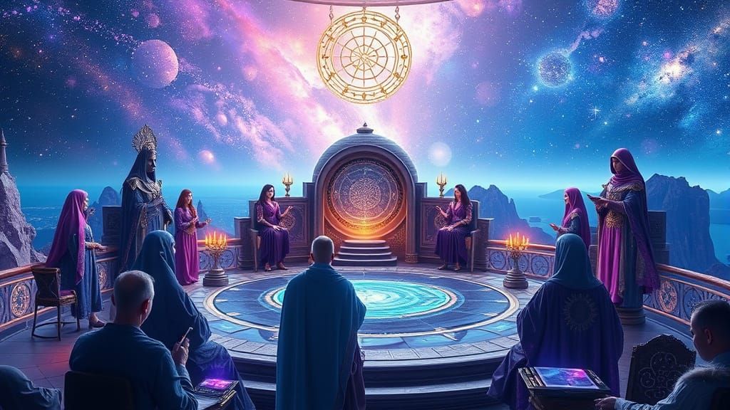 Atlantis Masters Charting Course in Crystal Observatory