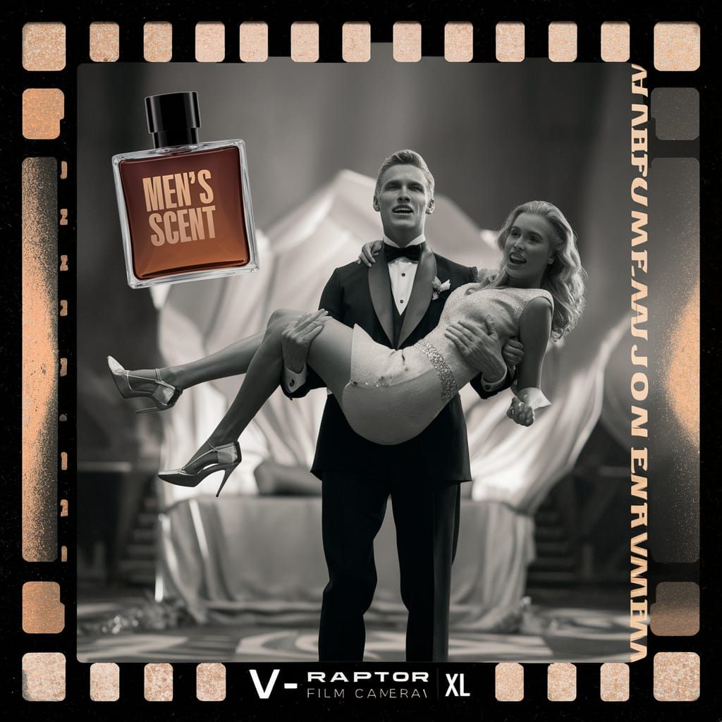 Cinematic Gentleman Luxury Billboard Ad