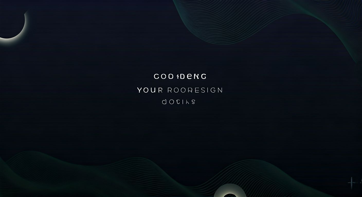 Minimalist Geometric Cover Design in Futuristic Style