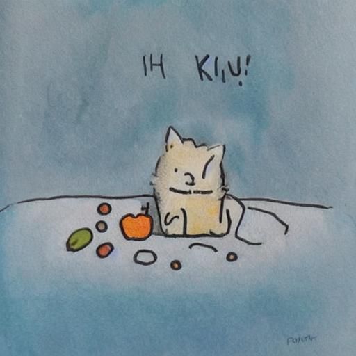 Stylized Hamster Image Generated with AI