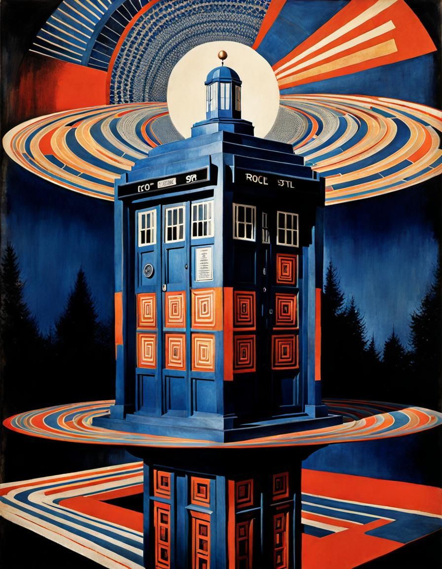 The TARDIS; Constructivist Style v.3