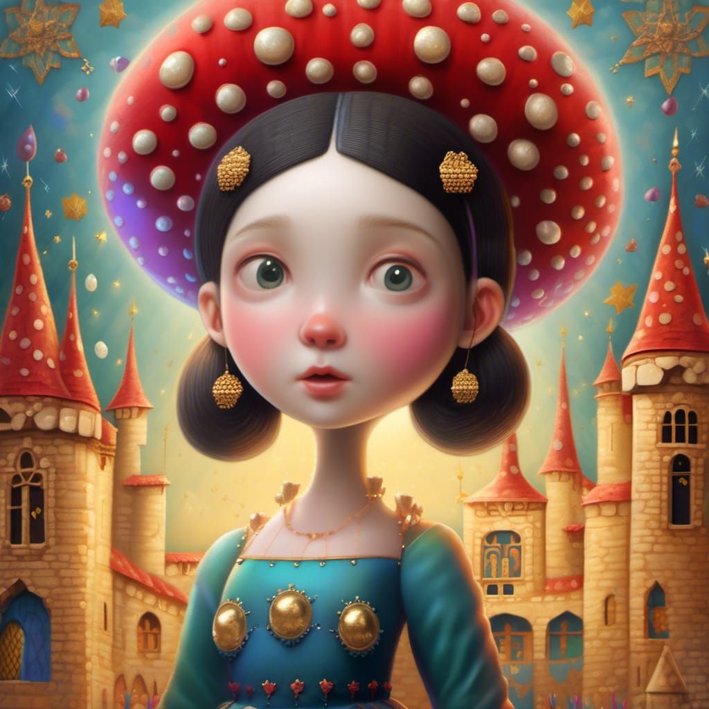 Girl with Pearl Earring as Mario Character