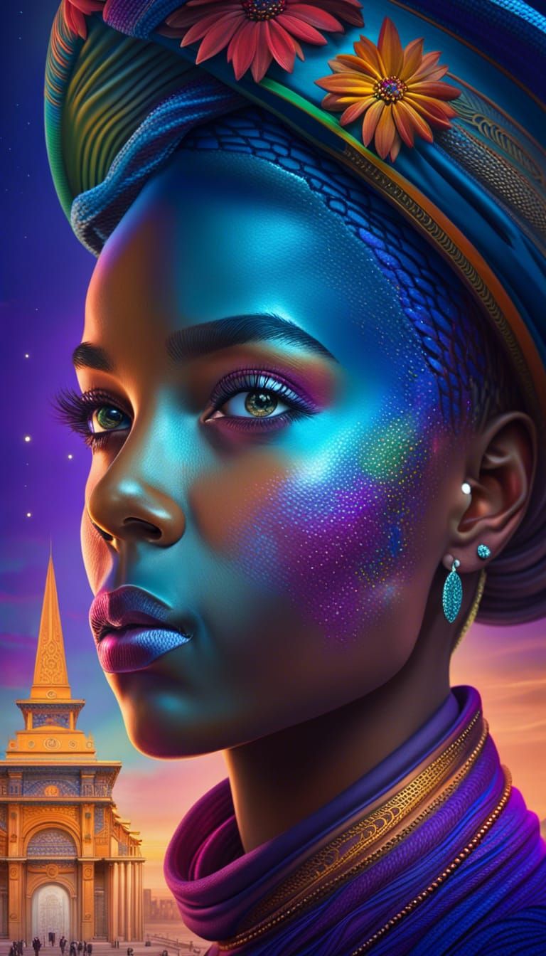 Global Harmony: A Portrait of United Humanity