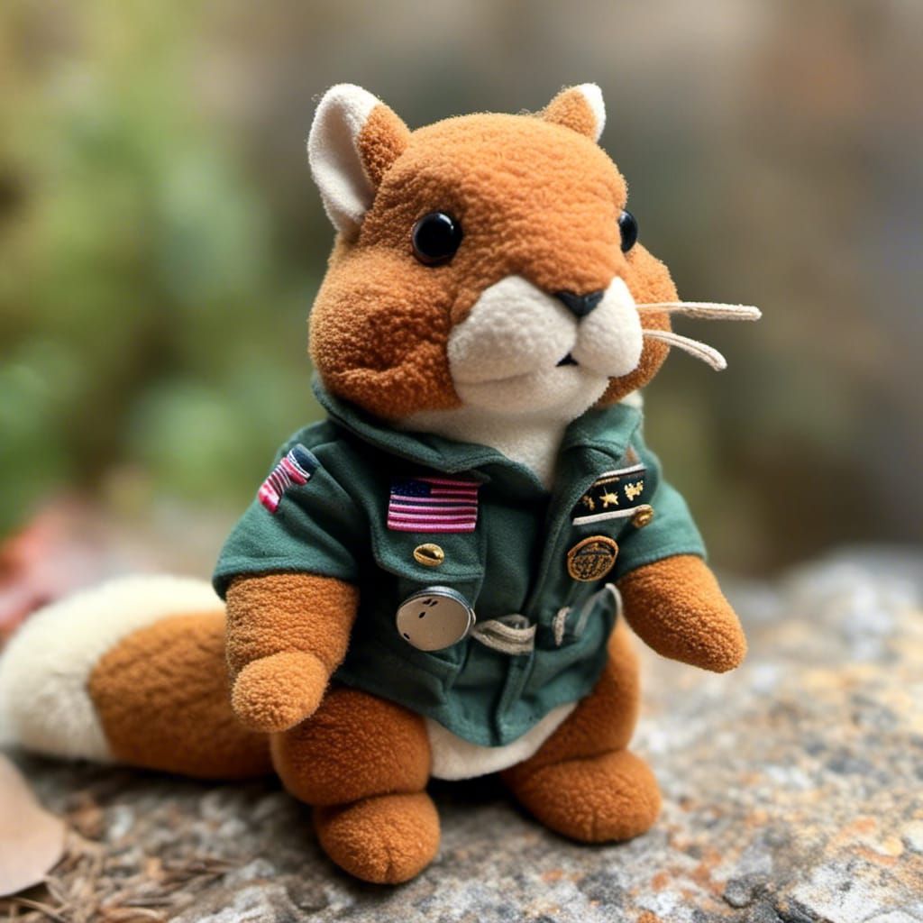 Fighter Pilot Squirrel