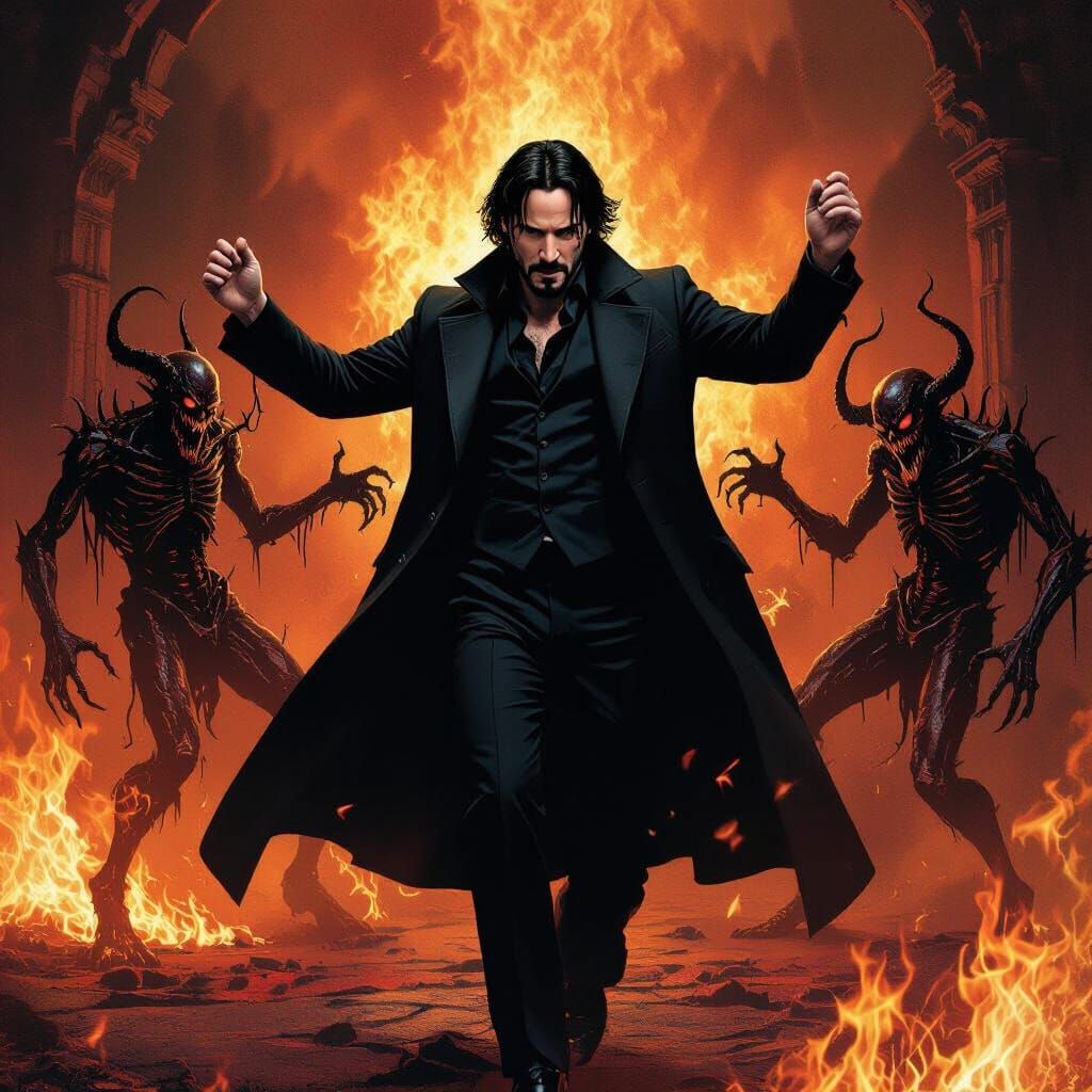 Constantine Dances with Demons in Hellish Underworld