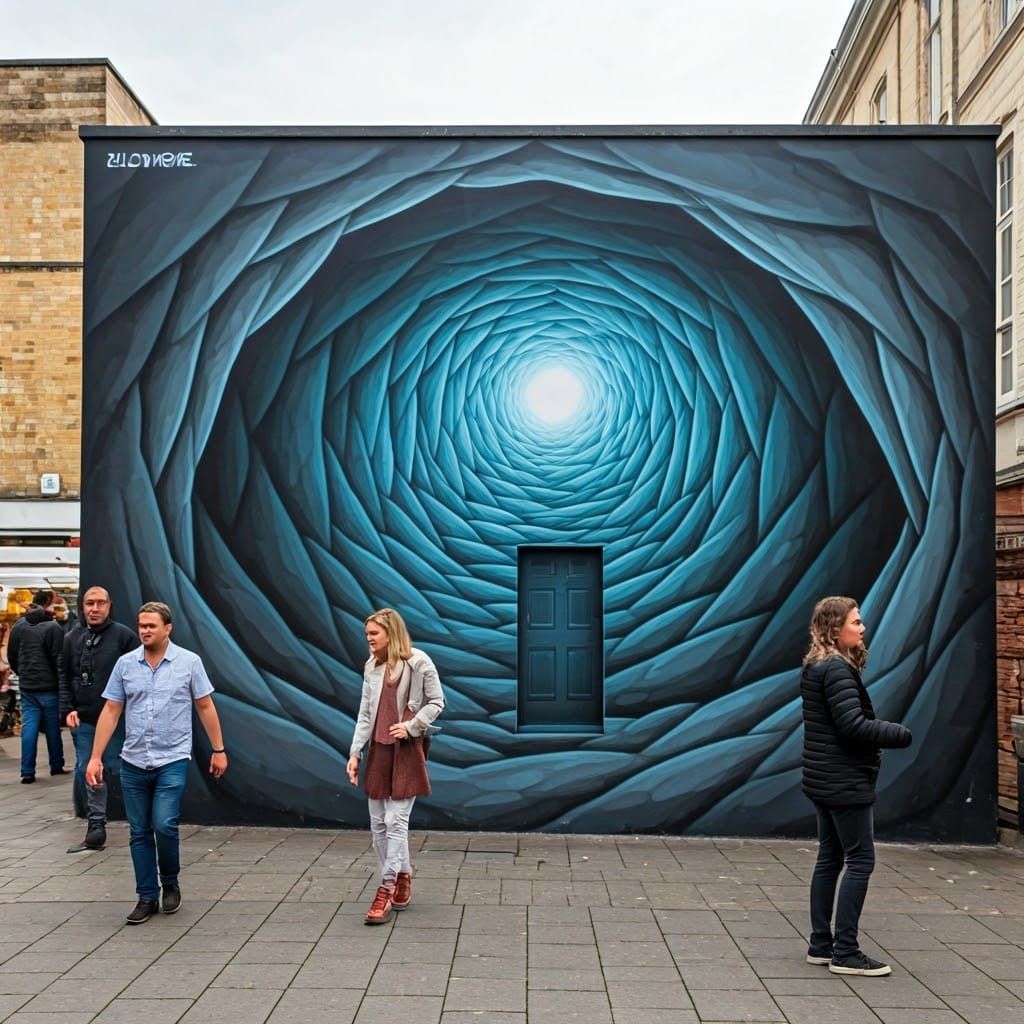 Surreal Street Art: Alien World Revealed