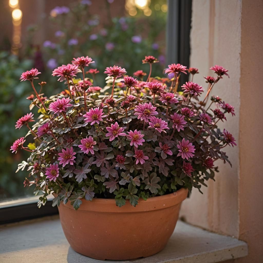 Botanical Fine Art Photo of Burgundy Flowers
