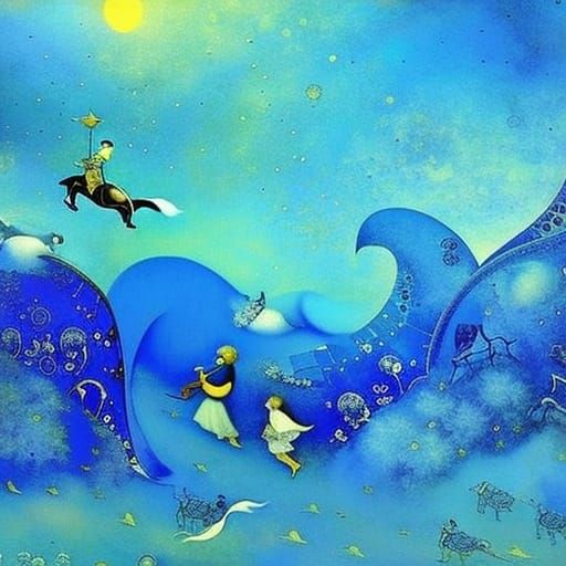 Sarah and Abraham in Fairycore Dystopia