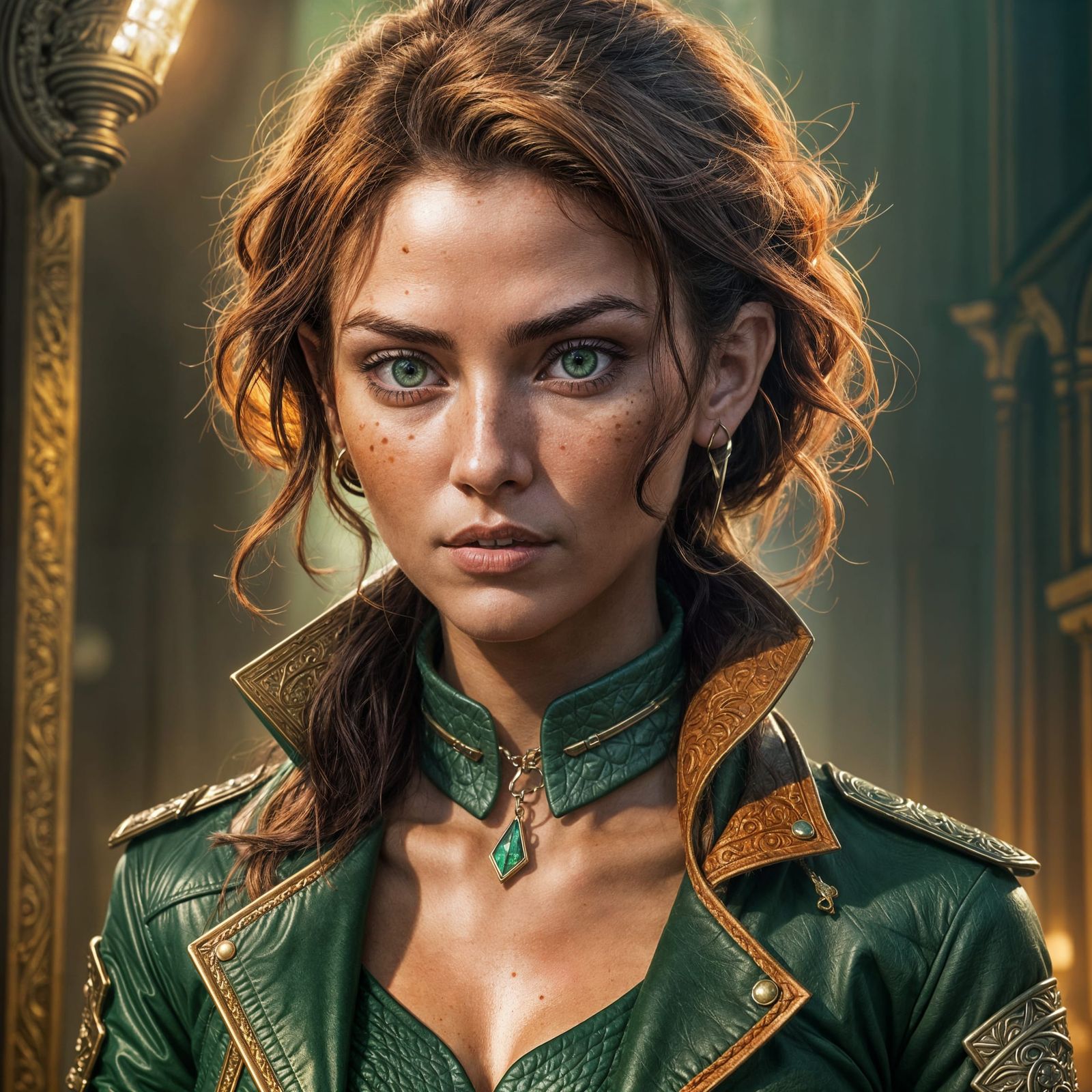 Fantasy Thief in Cyberpunk Style