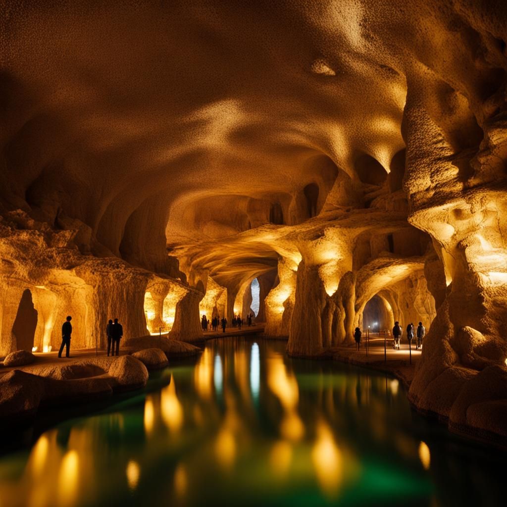 Spectacular Gothic Underground City of Gold and Diamonds