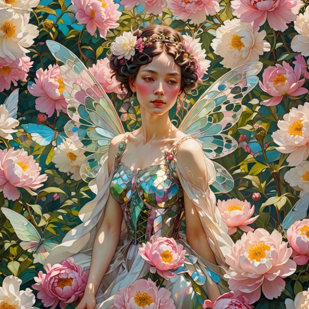 Peony Garden Fairy
