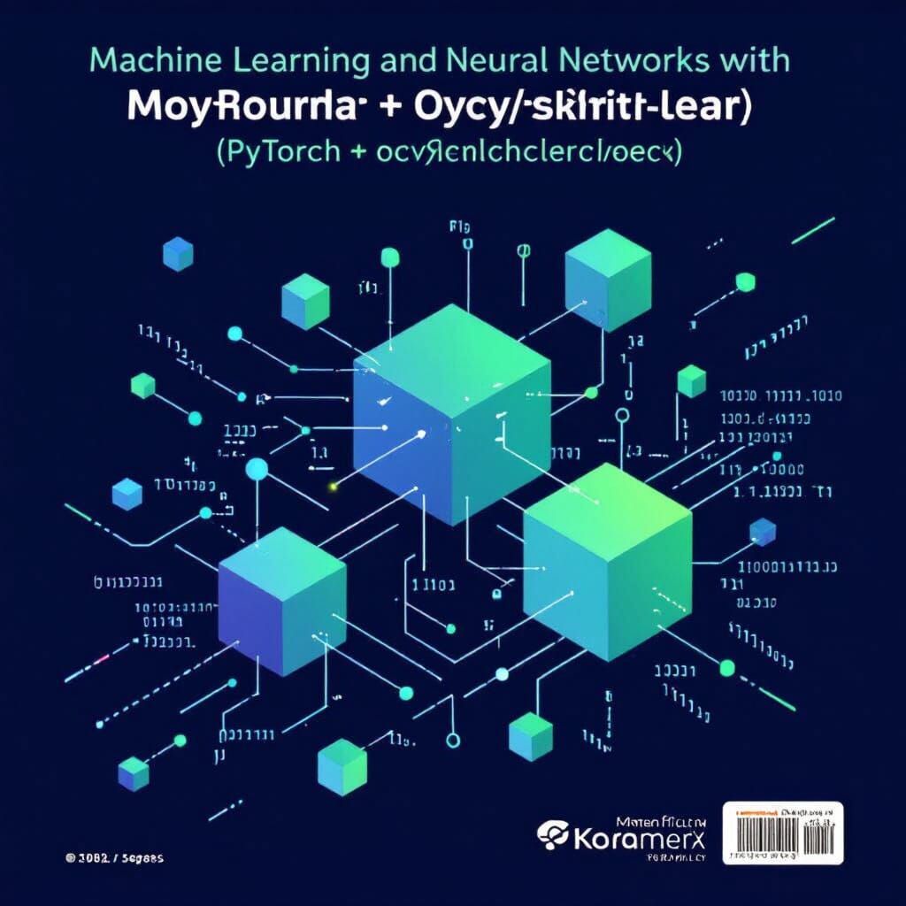 Machine Learning Python Textbook Cover Art